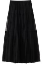 【ヒューエルミュージアム/hueLe Museum】の【STUMBLY】Tulle Pleats Layered ブラック|ID: prp329100004385070 ipo3291000000032826402