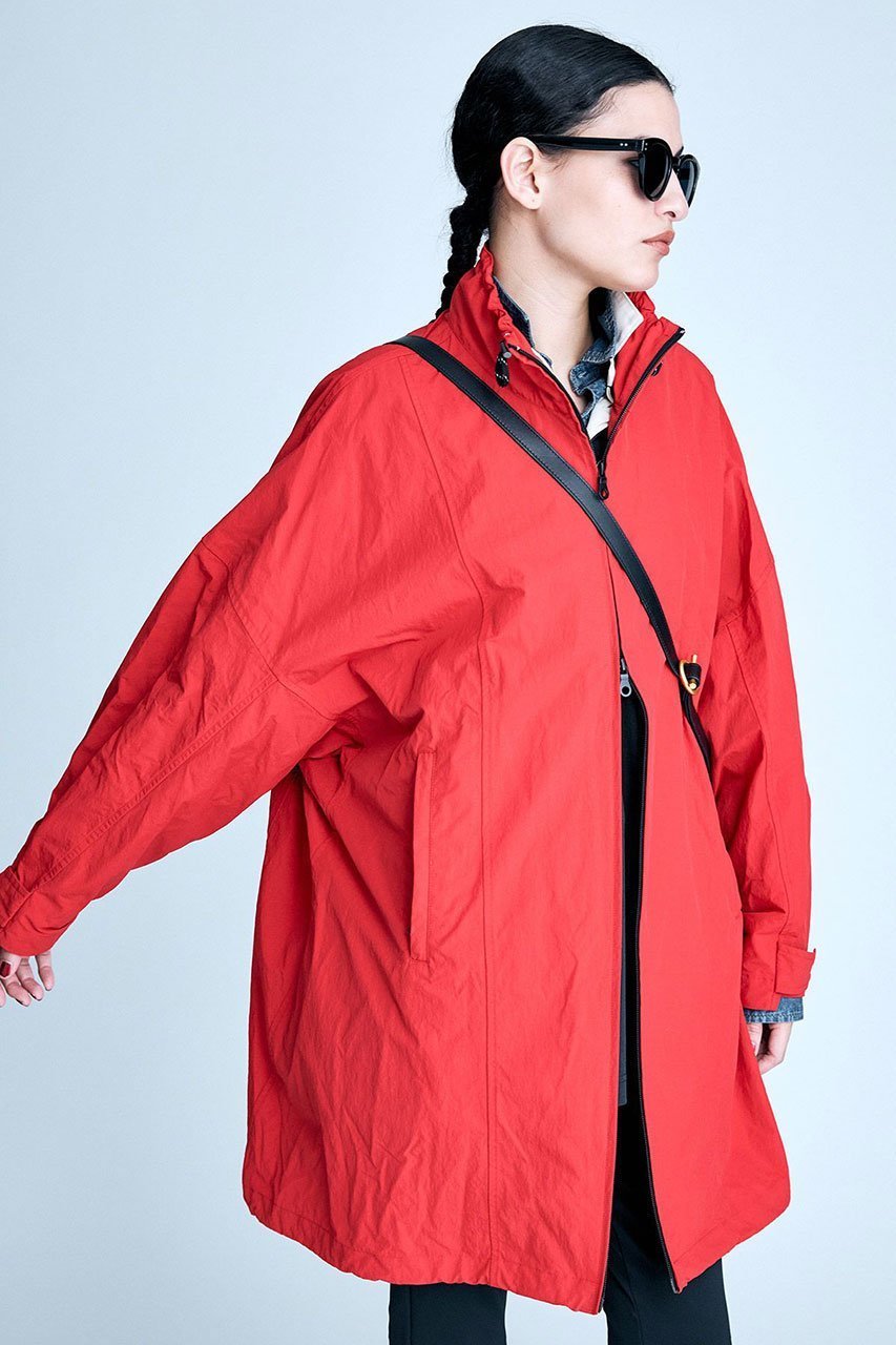 【ブリル/BRILL】のナイロンブルゾン 人気、トレンドファッション・服の通販 founy(ファニー) 　ファッション　Fashion　レディースファッション　Fashion for Women　アウター　Coat / Outerwear Collection　レディースジャケット・軽アウター　Jackets　ブルゾンジャケット・スポーティアウター　Blouson Jackets　ジャケット　Jacket, Outerwear　スタンド　Stand Collar, Upright Stand　ドローストリング　Drawstring, Pull Cord　ブルゾン　Blouson, Bomber Jacket　ポンチョ　Poncho, Cape Style　other-2|ID: prp329100004386404 ipo3291000000032956042