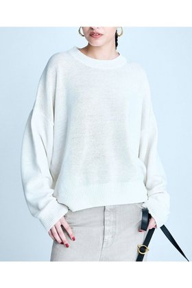 【ブリル/BRILL】 クルーネックプルオーバー人気、トレンドファッション・服の通販 founy(ファニー) ファッション Fashion レディースファッション WOMEN トップス・カットソー Tops/Tshirt ニット Knit Tops プルオーバー Pullover 2025年 2025 2025春夏・S/S Ss,Spring/Summer,2025 バランス Balance リネン Linen 夏 Summer 春 Spring S/S・春夏 Ss・Spring/Summer |ID:prp329100004386406