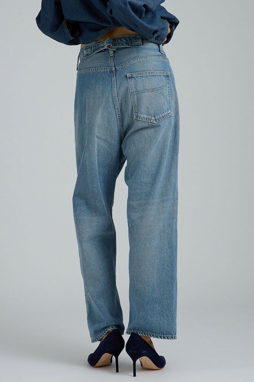 【ブリル/BRILL】のデニム5ポケットパンツ 人気、トレンドファッション・服の通販 founy(ファニー) 　ファッション　Fashion　レディースファッション　Fashion for Women　パンツ　Pants & Trousers　デニムパンツ・ジーンズ・美脚デニム　Denim Jeans & Pants　サルエル　Sarouel Pants, Drop-Crotch Pants　デニム　Denim, Jeans Material　ポケット　Pocket, Pocket Detail　モチーフ　Motif, Design Theme　ヴィンテージ　Vintage Style　other-3|ID: prp329100004386407 ipo3291000000036801027