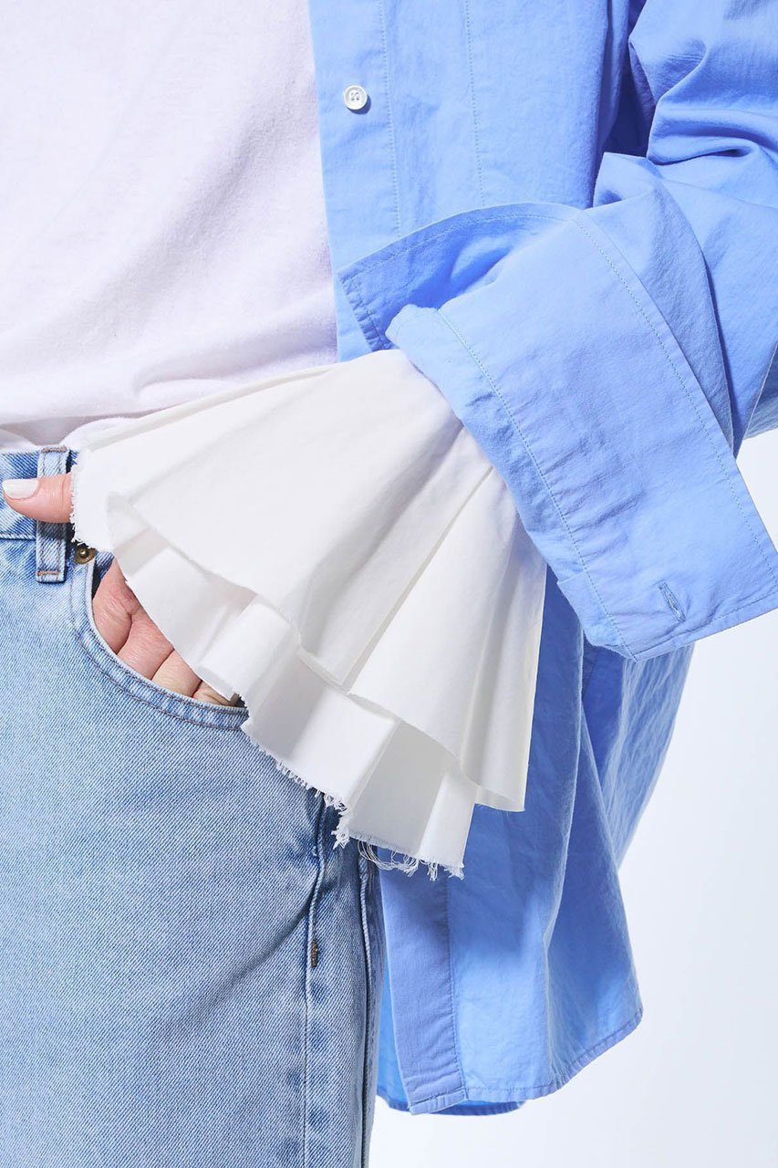 【ブリル/BRILL】のポエットスリーブカットソー 人気、トレンドファッション・服の通販 founy(ファニー) ファッション Fashion レディースファッション Fashion for Women トップス・カットソー Cut & Sew Tops シャツ・ブラウス・オフィスカジュアル Elegant Blouses & Button-Ups ロングTシャツ・Tシャツ Longline T-Shirts & Tees カットソー・ベーシックTシャツ Cut-and-Sewn Tops / Stretch Tees & Basics おすすめ Recommended / Our Picks ジャケット Jacket, Outerwear スリーブ Sleeve, Long Sleeve / Short Sleeve タフタ Taffeta, Structured Fabric フリル Frill, Ruffle ロング Long, Long-Length other-8|ID: prp329100004386409 ipo3291000000035829771