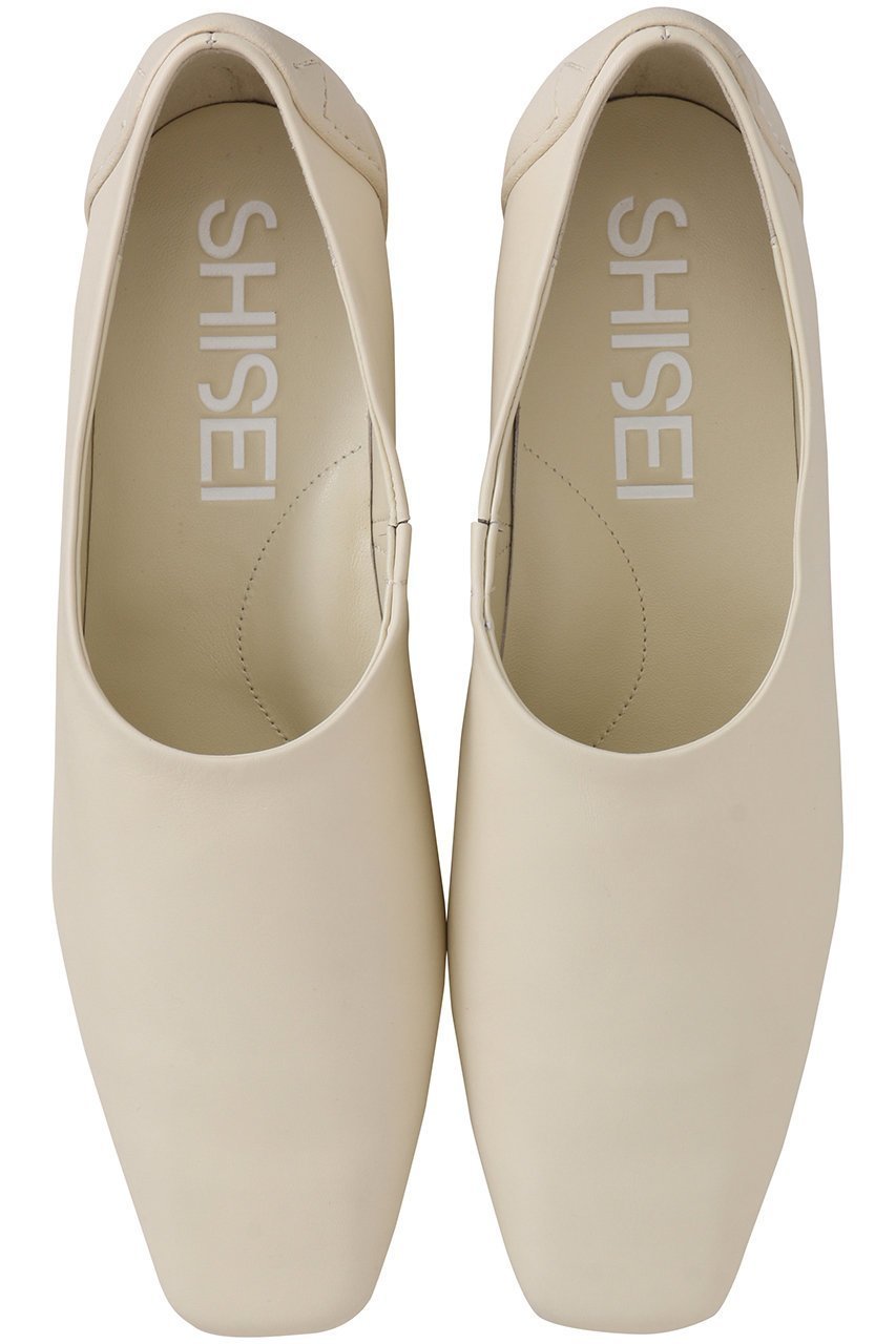 【シセイ/SHISEI】のMM TIGHT SQUARE SLIPON(レイン対応) インテリア・キッズ・メンズ・レディースファッション・服の通販 founy(ファニー) 　ファッション　Fashion　レディースファッション　Fashion for Women　シューズ　Shoes, Footwear　ビジネス 仕事 通勤　Business / Work / Commuting　フラット　Flat, Flat Shoes　レイン　Rain, Rainproof　アイボリー|ID: prp329100004386410 ipo3291000000032861239