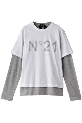 【ヌメロ ヴェントゥーノ/N°21 / MEN】の【MEN】ロゴロングスリーブTシャツ 人気、トレンドファッション・服の通販 founy(ファニー) ファッション Fashion メンズファッション MEN トップス・カットソー Tops/Tshirt/Men シャツ Shirts 2025年 2025 2025春夏・S/S Ss,Spring/Summer,2025 シンプル Simple スリーブ Sleeve フロント Front ロング Long 夏 Summer 春 Spring S/S・春夏 Ss・Spring/Summer |ID:prp329100004386413