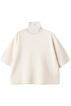 【ベイジ,/BEIGE,】のLAURA(ロラ)/半袖タートルニットトップス Ecru|ID: prp329100004386417 ipo3291000000032950997