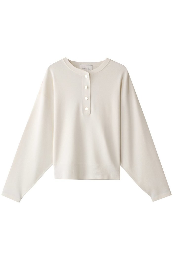 【ベイジ,/BEIGE,】のLAURA(ロラ)/スキッパー風ニットトップス インテリア・キッズ・メンズ・レディースファッション・服の通販 founy(ファニー) https://founy.com/ ファッション Fashion レディースファッション Fashion for Women トップス・カットソー Cut & Sew Tops ニット Knit Tops & Sweaters カジュアルプルオーバー・ニットトップス Pullovers & Knit Tops / Casual Pullovers シンプル Simple, Minimal スキッパー Skipper, Open Collar リュクス Luxury, Elegant, High-End, Chic |ID: prp329100004386418 ipo3291000000035066753