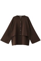 【ル フィル/LE PHIL】のライトテックスリットスリーブカーデ ブラウン|ID: prp329100004386420 ipo3291000000036884826