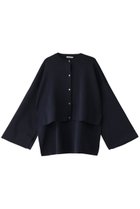 【ル フィル/LE PHIL】のライトテックスリットスリーブカーデ ネイビー|ID: prp329100004386420 ipo3291000000036884827