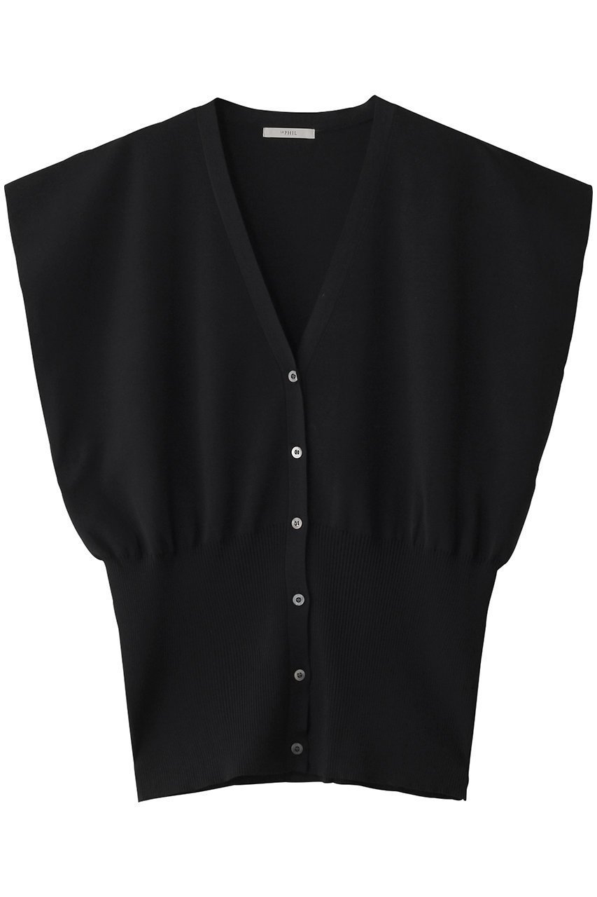 【ル フィル/LE PHIL】のライトテックカーデ 人気、トレンドファッション・服の通販 founy(ファニー) 　ファッション　Fashion　レディースファッション　Fashion for Women　トップス・カットソー　Cut & Sew Tops　ニット　Knit Tops & Sweaters　カーディガン・羽織り　Layered Style Cardigans　カットソー　Cut and Sewn Top　カーディガン　Cardigan, Knitwear　シンプル　Simple, Minimal　スタイリッシュ　Stylish, Fashionable　ノースリーブ　Sleeveless, No-Sleeve　 other-1|ID: prp329100004386421 ipo3291000000035655558