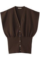 【ル フィル/LE PHIL】のライトテックカーデ 人気、トレンドファッション・服の通販 founy(ファニー) ファッション Fashion レディースファッション Fashion for Women トップス・カットソー Cut & Sew Tops ニット Knit Tops & Sweaters カーディガン・羽織り Layered Style Cardigans カットソー Cut and Sewn Top カーディガン Cardigan, Knitwear シンプル Simple, Minimal スタイリッシュ Stylish, Fashionable ノースリーブ Sleeveless, No-Sleeve thumbnail ブラウン|ID: prp329100004386421 ipo3291000000035655561