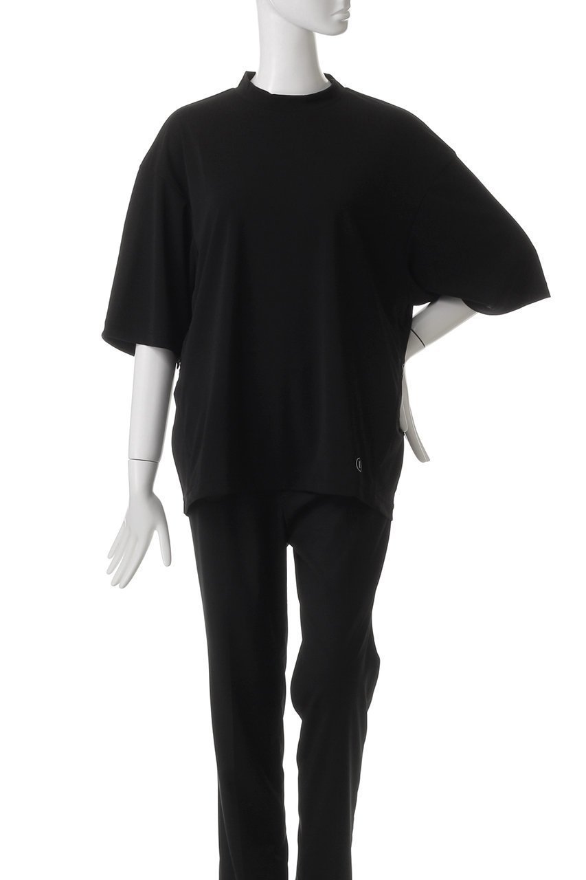 【ル フィル/LE PHIL】のクールタッチモックネックTシャツ 人気、トレンドファッション・服の通販 founy(ファニー) 　ファッション　Fashion　レディースファッション　WOMEN　トップス・カットソー　Tops/Tshirt　シャツ/ブラウス　Shirts/Blouses　ロング / Tシャツ　T-Shirts　カットソー　Cut and Sewn　ショート　Short　スリーブ　Sleeve　モックネック　Mock Neck　夏　Summer　定番　Standard　春　Spring　S/S・春夏　Ss・Spring/Summer　other-2|ID: prp329100004386422 ipo3291000000031332679