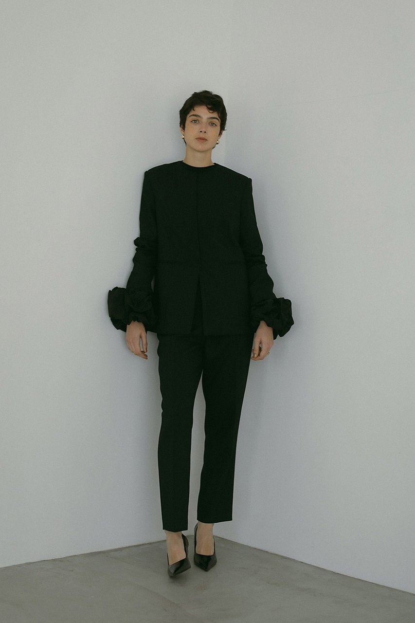 【ハー/HER.】のハイウエストストレートパンツ 人気、トレンドファッション・服の通販 founy(ファニー) 　ファッション　Fashion　レディースファッション　Fashion for Women　パンツ　Pants & Trousers　オケージョン　Occasion Wear　ストレート　Straight, Straight Cut　セットアップ　Set-Up, Coordinated Outfit　セレモニー　Ceremony　ダブル　Double, Double-Breasted　other-6|ID: prp329100004387732 ipo3291000000032918131