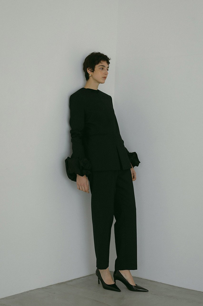 【ハー/HER.】のハイウエストストレートパンツ 人気、トレンドファッション・服の通販 founy(ファニー) 　ファッション　Fashion　レディースファッション　Fashion for Women　パンツ　Pants & Trousers　オケージョン　Occasion Wear　ストレート　Straight, Straight Cut　セットアップ　Set-Up, Coordinated Outfit　セレモニー　Ceremony　ダブル　Double, Double-Breasted　other-7|ID: prp329100004387732 ipo3291000000032918141