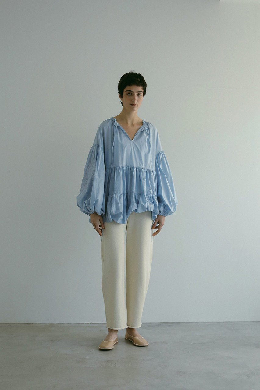 【ハー/HER.】のエンブロイダリーコットンチュニック 人気、トレンドファッション・服の通販 founy(ファニー) 　ファッション　Fashion　レディースファッション　Ladies' Fashion Online　ワンピース　Dress　チュニック　Tunic　イレギュラーヘム　Irregular Hem　インド　India　ギャザー　Gather　チュニック　Tunic　バルーン　Balloon　ボタニカル　Botanical　エレガント 上品　Elegant　再入荷　Restock/Back In Stock/Re Arrival　other-7|ID: prp329100004387734 ipo3291000000032648581
