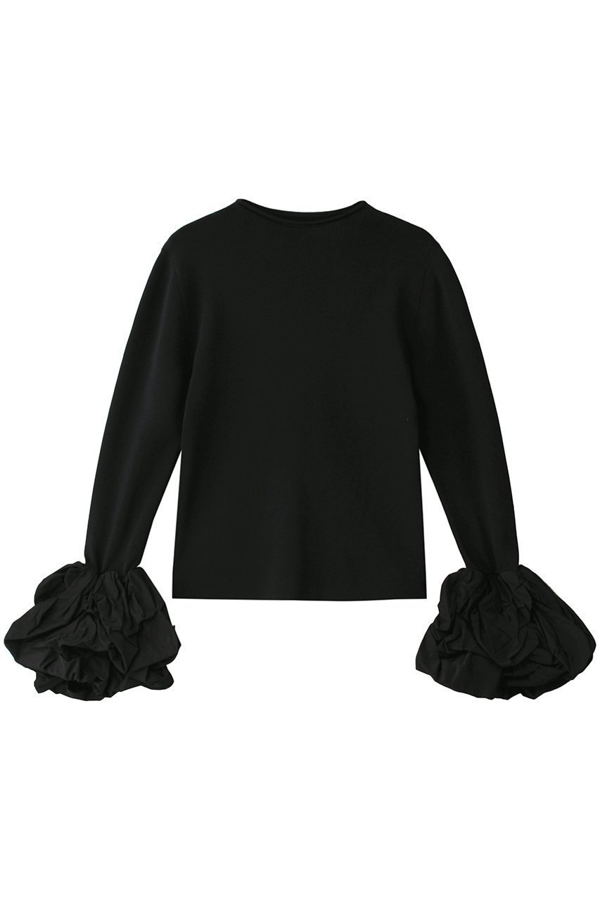 【ハー/HER.】のボリュームスリーブニットトップス 人気、トレンドファッション・服の通販 founy(ファニー) 　ファッション　Fashion　レディースファッション　Fashion for Women　トップス・カットソー　Cut & Sew Tops　ニット　Knit Tops & Sweaters　カジュアルプルオーバー・ニットトップス　Pullovers & Knit Tops / Casual Pullovers　ボリューム袖・フリルスリーブブラウス　Voluminous & Ruffle Sleeves / Puffy Sleeve Tops　デニム　Denim, Jeans Material　パターン　Pattern, Design Print　ベーシック　Basic, Essential　 other-1|ID: prp329100004387735 ipo3291000000032810306