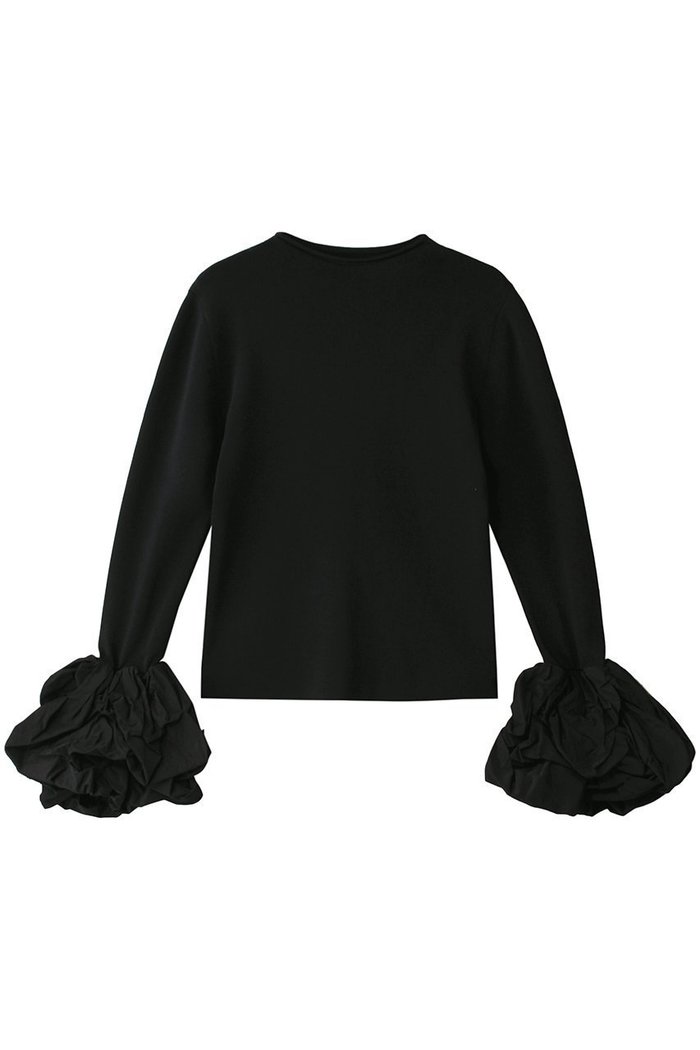 【ハー/HER.】のボリュームスリーブニットトップス インテリア・キッズ・メンズ・レディースファッション・服の通販 founy(ファウニー) https://founy.com/ ファッション Fashion レディースファッション Fashion for Women トップス・カットソー Cut & Sew Tops ニット Knit Tops & Sweaters カジュアルプルオーバー・ニットトップス Pullovers & Knit Tops / Casual Pullovers ボリューム袖・フリルスリーブブラウス Voluminous & Ruffle Sleeves / Puffy Sleeve Tops デニム Denim, Jeans Material パターン Pattern, Design Print ベーシック Basic, Essential |ID: prp329100004387735 ipo3291000000036602342