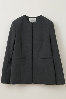 【ハー/HER.】 【2/20 12:00販売開始】ウエストフィットジャケット人気、トレンドファッション・服の通販 founy(ファニー) ファッション Fashion レディースファッション WOMEN アウター Coat Outerwear ジャケット Jackets 2025年 2025 2025春夏・S/S Ss,Spring/Summer,2025 なめらか Smooth シェイプ Shape ジャケット Jacket スリット Slit ダブル Double ハンド Hand フォルム Form フロント Front 夏 Summer 春 Spring S/S・春夏 Ss・Spring/Summer |ID:prp329100004387736