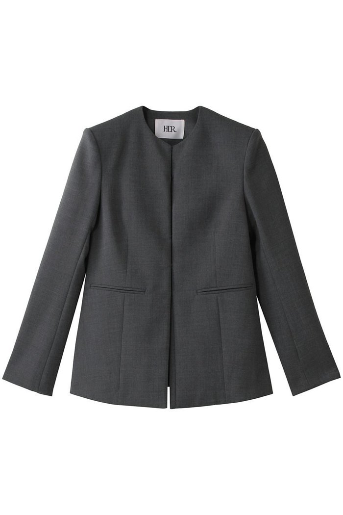【ハー/HER.】のウエストフィットジャケット インテリア・キッズ・メンズ・レディースファッション・服の通販 founy(ファニー) https://founy.com/ ファッション Fashion レディースファッション Fashion for Women アウター Coat / Outerwear Collection レディースジャケット・軽アウター Jackets なめらか Smooth, Silky Texture シェイプ Shape, Slim Fit ジャケット Jacket, Outerwear スリット Slit, Slit Detail ダブル Double, Double-Breasted ハンド Hand, Handmade フォルム Silhouette, Form フロント Front, Front Design |ID: prp329100004387736 ipo3291000000032965477