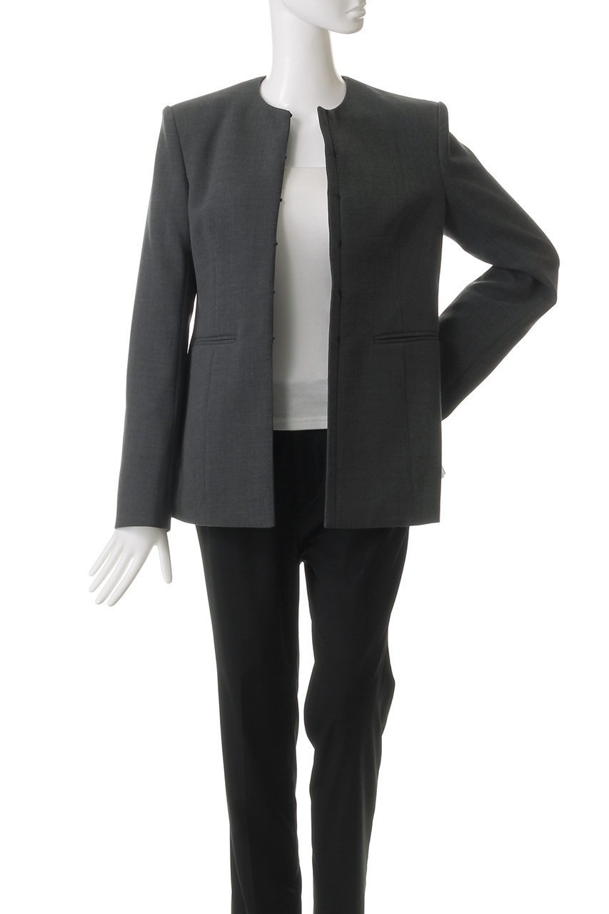 【ハー/HER.】のウエストフィットジャケット 人気、トレンドファッション・服の通販 founy(ファニー) 　ファッション　Fashion　レディースファッション　Fashion for Women　アウター　Coat / Outerwear Collection　レディースジャケット・軽アウター　Jackets　なめらか　Smooth, Silky Texture　シェイプ　Shape, Slim Fit　ジャケット　Jacket, Outerwear　スリット　Slit, Slit Detail　ダブル　Double, Double-Breasted　ハンド　Hand, Handmade　フォルム　Silhouette, Form　フロント　Front, Front Design　other-7|ID: prp329100004387736 ipo3291000000032965504