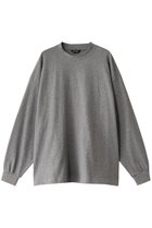 【エビコン/EVCON】の【UNISEX】WIDE L/S T-SHIRT/Tシャツ 人気、トレンドファッション・服の通販 founy(ファニー) ファッション Fashion レディースファッション Fashion for Women トップス・カットソー Cut & Sew Tops シャツ・ブラウス・オフィスカジュアル Elegant Blouses & Button-Ups ロングTシャツ・Tシャツ Longline T-Shirts & Tees カットソー・ベーシックTシャツ Cut-and-Sewn Tops / Stretch Tees & Basics ユニセックス Unisex, Genderless スリーブ Sleeve, Long Sleeve / Short Sleeve ロング Long, Long-Length thumbnail GRAY|ID: prp329100004388944 ipo3291000000032874821