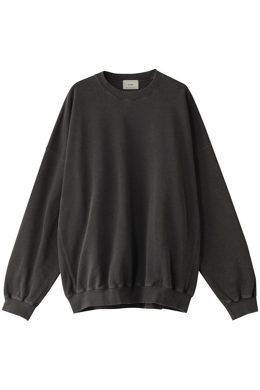 【エビコン/EVCON】の【UNISEX】PIGMENT CREW NECK SWEAT/スウェット インテリア・キッズ・メンズ・レディースファッション・服の通販 founy(ファニー) 　ファッション　Fashion　レディースファッション　WOMEN　トップス・カットソー　Tops/Tshirt　シャツ/ブラウス　Shirts/Blouses　パーカ　Sweats　ロング / Tシャツ　T-Shirts　スウェット　Sweat　カットソー　Cut and Sewn　2025年　2025　2025春夏・S/S　Ss,Spring/Summer,2025　ユニセックス　Unisex　シンプル　Simple　スウェット　Sweat　ワイド　Wide　夏　Summer　定番　Standard　春　Spring　S/S・春夏　Ss・Spring/Summer　CHARCOAL|ID: prp329100004388945 ipo3291000000030681960