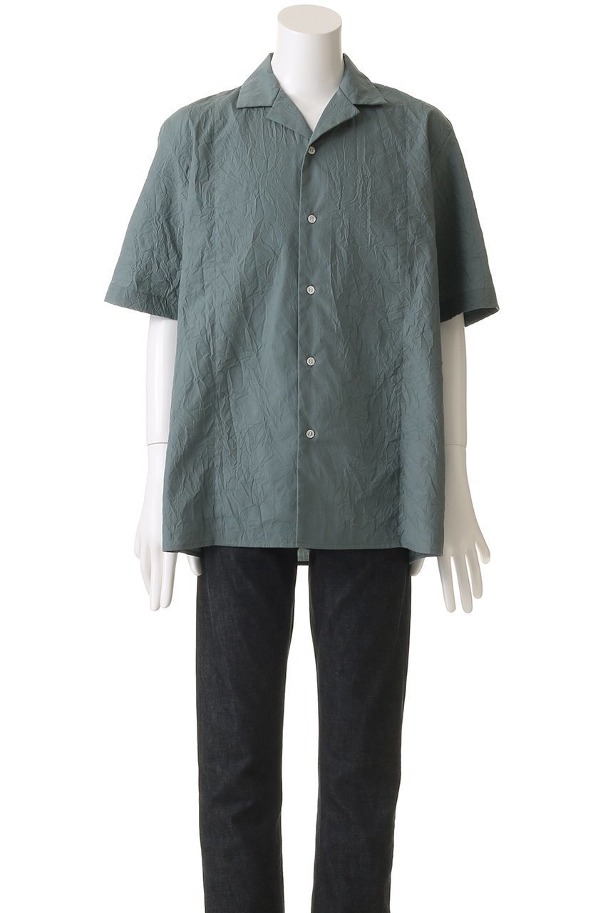 【コロン/:colon / MEN】の【MEN】Wrinkle Poplin ハーフスリーブシャツ 人気、トレンドファッション・服の通販 founy(ファニー) 　ファッション　Fashion　メンズファッション　MEN　サマー　Summer　ショート　Short　スリーブ　Sleeve　フォルム　Form　リゾート　Resort　ワイド　Wide　定番　Standard　other-2|ID: prp329100004388946 ipo3291000000031271675