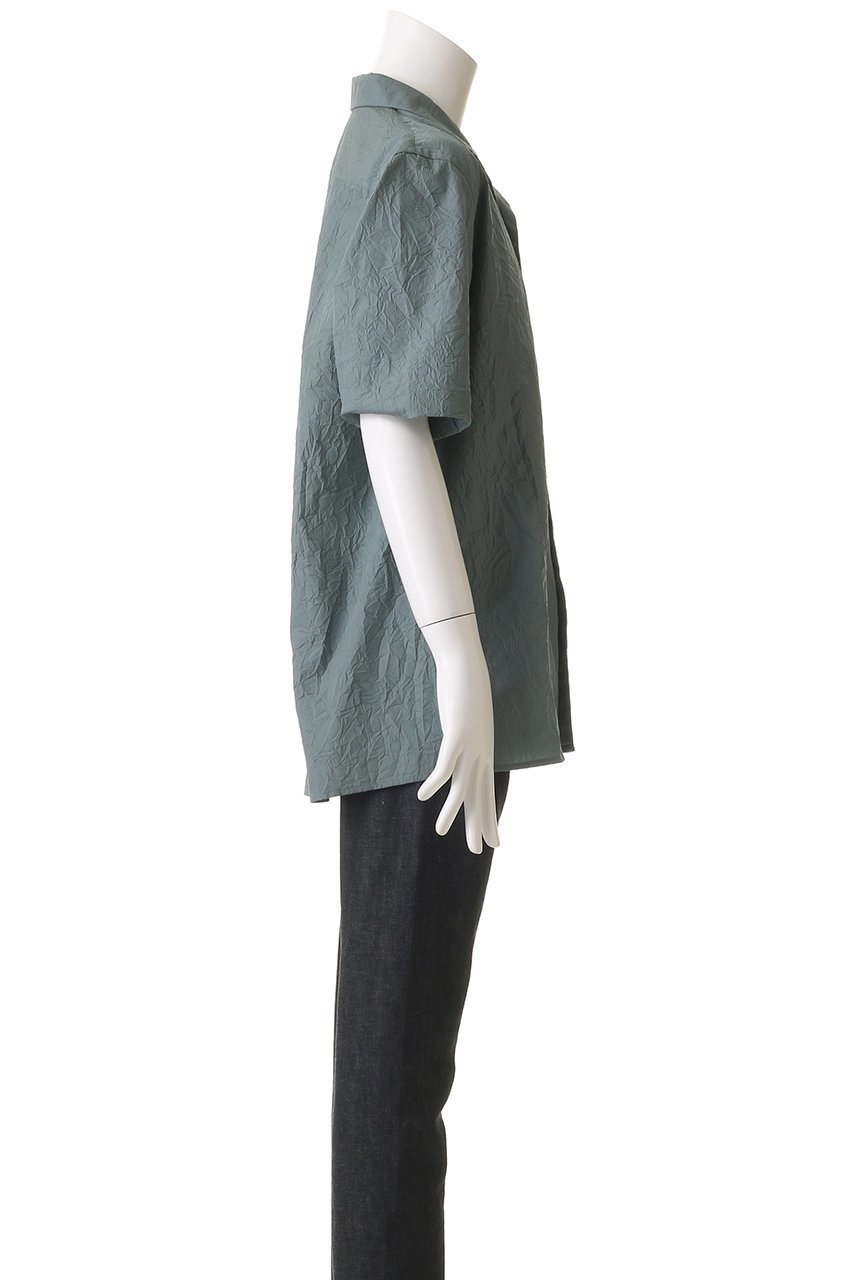 【コロン/:colon / MEN】の【MEN】Wrinkle Poplin ハーフスリーブシャツ 人気、トレンドファッション・服の通販 founy(ファニー) 　ファッション　Fashion　メンズファッション　Fashion for Men　サマー　Summer, Summer Style　ショート　Short, Short Length　スリーブ　Sleeve, Long Sleeve / Short Sleeve　フォルム　Silhouette, Form　リゾート　Resort, Vacation Style　ワイド　Wide, Wide Fit　定番　Standard, Basic Item　other-3|ID: prp329100004388946 ipo3291000000032864922