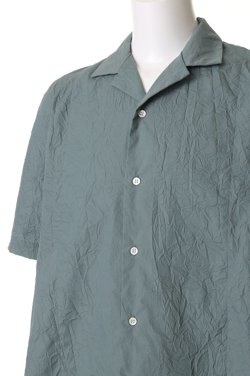 【コロン/:colon / MEN】の【MEN】Wrinkle Poplin ハーフスリーブシャツ 人気、トレンドファッション・服の通販 founy(ファニー) 　ファッション　Fashion　メンズファッション　Fashion for Men　サマー　Summer, Summer Style　ショート　Short, Short Length　スリーブ　Sleeve, Long Sleeve / Short Sleeve　フォルム　Silhouette, Form　リゾート　Resort, Vacation Style　ワイド　Wide, Wide Fit　定番　Standard, Basic Item　other-5|ID: prp329100004388946 ipo3291000000032864931