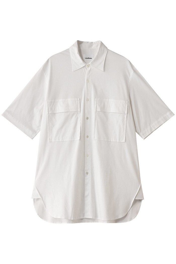 【コロン/:colon / MEN】の【MEN】Cotton Smooth ハーフスリーブシャツ インテリア・キッズ・メンズ・レディースファッション・服の通販 founy(ファニー) https://founy.com/ ファッション Fashion メンズファッション Fashion for Men なめらか Smooth, Silky Texture サマー Summer, Summer Style ショート Short, Short Length スリーブ Sleeve, Long Sleeve / Short Sleeve ポケット Pocket, Pocket Detail エレガント 上品 Elegant |ID: prp329100004388948 ipo3291000000034958623