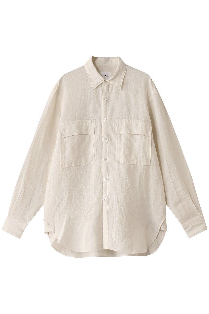 【コロン/:colon / MEN】の【MEN】1/60 Linen Cloth シャツ インテリア・キッズ・メンズ・レディースファッション・服の通販 founy(ファニー) 　ファッション　Fashion　メンズファッション　MEN　スリーブ　Sleeve　ポケット　Pocket　モダン　Modern　リネン　Linen　ロング　Long　エレガント 上品　Elegant　夏　Summer　Ivory|ID: prp329100004388949 ipo3291000000030681971