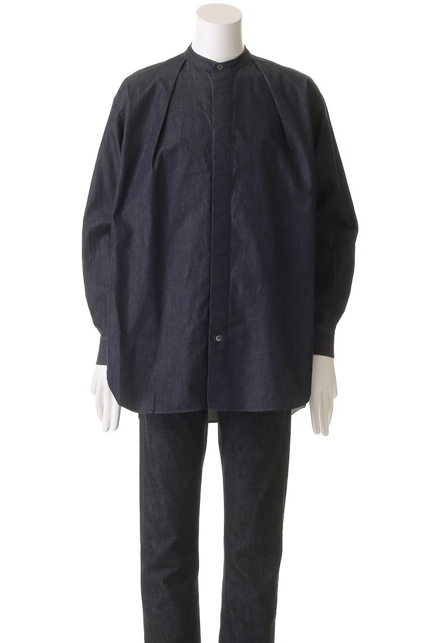 【コロン/:colon / MEN】の【MEN】4oz Light Denim シャツ 人気、トレンドファッション・服の通販 founy(ファニー) 　ファッション　Fashion　メンズファッション　Fashion for Men　スリーブ　Sleeve, Long Sleeve / Short Sleeve　ロング　Long, Long-Length　定番　Standard, Basic Item　羽織　Haori, Light Jacket　other-2|ID: prp329100004388950 ipo3291000000032865075