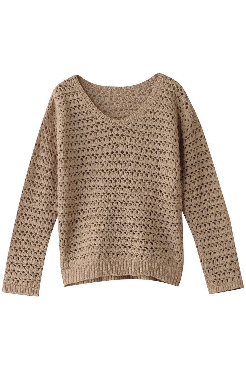 【アルアバイル/allureville】のテープヤーンハンドニットプルオーバー 人気、トレンドファッション・服の通販 founy(ファニー) 　ファッション　Fashion　レディースファッション　Fashion for Women　トップス・カットソー　Cut & Sew Tops　ニット　Knit Tops & Sweaters　カジュアルプルオーバー・ニットトップス　Pullovers & Knit Tops / Casual Pullovers　キャミ　Camisole, Cami Top　タンク　Tank Top, Sleeveless Top　タートルネック　Turtleneck, High Neck　リボン　Ribbon, Bow　再入荷　Restock / Back in Stock　夏　Summer　 other-1|ID: prp329100004388958 ipo3291000000035051474