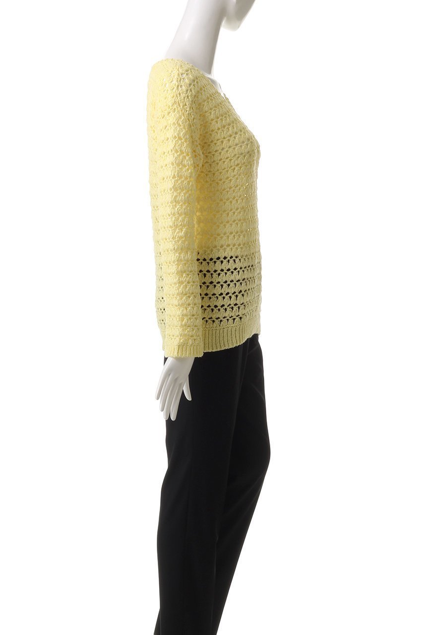 【アルアバイル/allureville】のテープヤーンハンドニットプルオーバー 人気、トレンドファッション・服の通販 founy(ファニー) 　ファッション　Fashion　レディースファッション　Fashion for Women　トップス・カットソー　Cut & Sew Tops　ニット　Knit Tops & Sweaters　カジュアルプルオーバー・ニットトップス　Pullovers & Knit Tops / Casual Pullovers　キャミ　Camisole, Cami Top　タンク　Tank Top, Sleeveless Top　タートルネック　Turtleneck, High Neck　リボン　Ribbon, Bow　再入荷　Restock / Back in Stock　夏　Summer　other-3|ID: prp329100004388958 ipo3291000000035051479