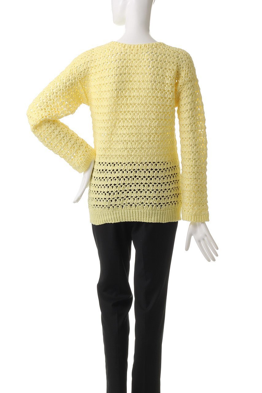 【アルアバイル/allureville】のテープヤーンハンドニットプルオーバー 人気、トレンドファッション・服の通販 founy(ファニー) 　ファッション　Fashion　レディースファッション　Fashion for Women　トップス・カットソー　Cut & Sew Tops　ニット　Knit Tops & Sweaters　カジュアルプルオーバー・ニットトップス　Pullovers & Knit Tops / Casual Pullovers　キャミ　Camisole, Cami Top　タンク　Tank Top, Sleeveless Top　タートルネック　Turtleneck, High Neck　リボン　Ribbon, Bow　再入荷　Restock / Back in Stock　夏　Summer　other-4|ID: prp329100004388958 ipo3291000000035051480