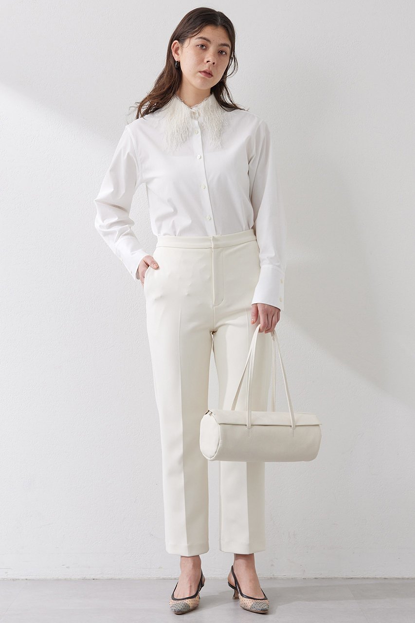 【ウィムガゼット/Whim Gazette】のシャギーカラーシャツ 人気、トレンドファッション・服の通販 founy(ファニー) 　ファッション　Fashion　レディースファッション　Fashion for Women　トップス・カットソー　Cut & Sew Tops　シャツ・ブラウス・オフィスカジュアル　Elegant Blouses & Button-Ups　おすすめ　Recommended / Our Picks　カットジャガード　Cut Jacquard　コンパクト　Compact, Small Size　ジャケット　Jacket, Outerwear　スウェット / スエット　Sweatshirt, Sweatwear　スタンダード　Standard, Basic　スリーブ　Sleeve, Long Sleeve / Short Sleeve　バランス　Balance, Style Balance　ロング　Long, Long-Length　other-2|ID: prp329100004388964 ipo3291000000032855526