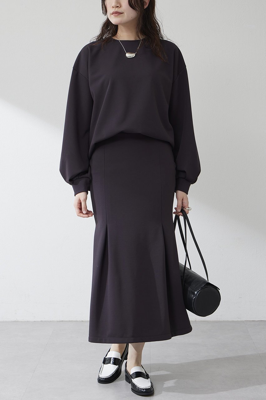 【ウィムガゼット/Whim Gazette】のバックパイルスカート 人気、トレンドファッション・服の通販 founy(ファニー) 　ファッション　Fashion　レディースファッション　Fashion for Women　スカート　Skirts　ロングスカート　Long Skirts / Maxi & Midi Skirts　バッグ　Bags　おすすめ　Recommended / Our Picks　カットソー　Cut and Sewn Top　ストレッチ　Stretch, Stretchy Fabric　セットアップ　Set-Up, Coordinated Outfit　ロング　Long, Long-Length　other-6|ID: prp329100004388968 ipo3291000000032850879