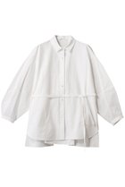 【プレインピープル/PLAIN PEOPLE】のバックギャザーブラウス ホワイト|ID: prp329100004388976 ipo3291000000032706300