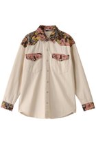 【マザー/MOTHER】のフラワープリントドッキングシャツ(BBQ) 人気、トレンドファッション・服の通販 founy(ファニー) ファッション Fashion レディースファッション Ladies' Fashion Online トップス・カットソー Tops/Tshirt シャツ/ブラウス Shirts/Blouses 花柄・フラワープリント・モチーフ Flower Patterns スリーブ Sleeve ドッキング Docking フラワー Flower プリント Print ロング Long 再入荷 Restock/Back In Stock/Re Arrival 羽織 Haori thumbnail ブラウン|ID: prp329100004388993 ipo3291000000032648352