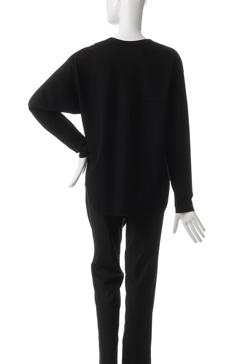 【スリー ドッツ/three dots】のライトスビン ロングスリーブT 人気、トレンドファッション・服の通販 founy(ファニー) 　ファッション　Fashion　レディースファッション　WOMEN　トップス・カットソー　Tops/Tshirt　シャツ/ブラウス　Shirts/Blouses　ロング / Tシャツ　T-Shirts　カットソー　Cut and Sewn　なめらか　Smooth　ショルダー　Shoulder　シンプル　Simple　スリーブ　Sleeve　ドロップ　Drop　ラウンド　Round　リラックス　Relax　ロング　Long　other-4|ID: prp329100004388995 ipo3291000000031271930
