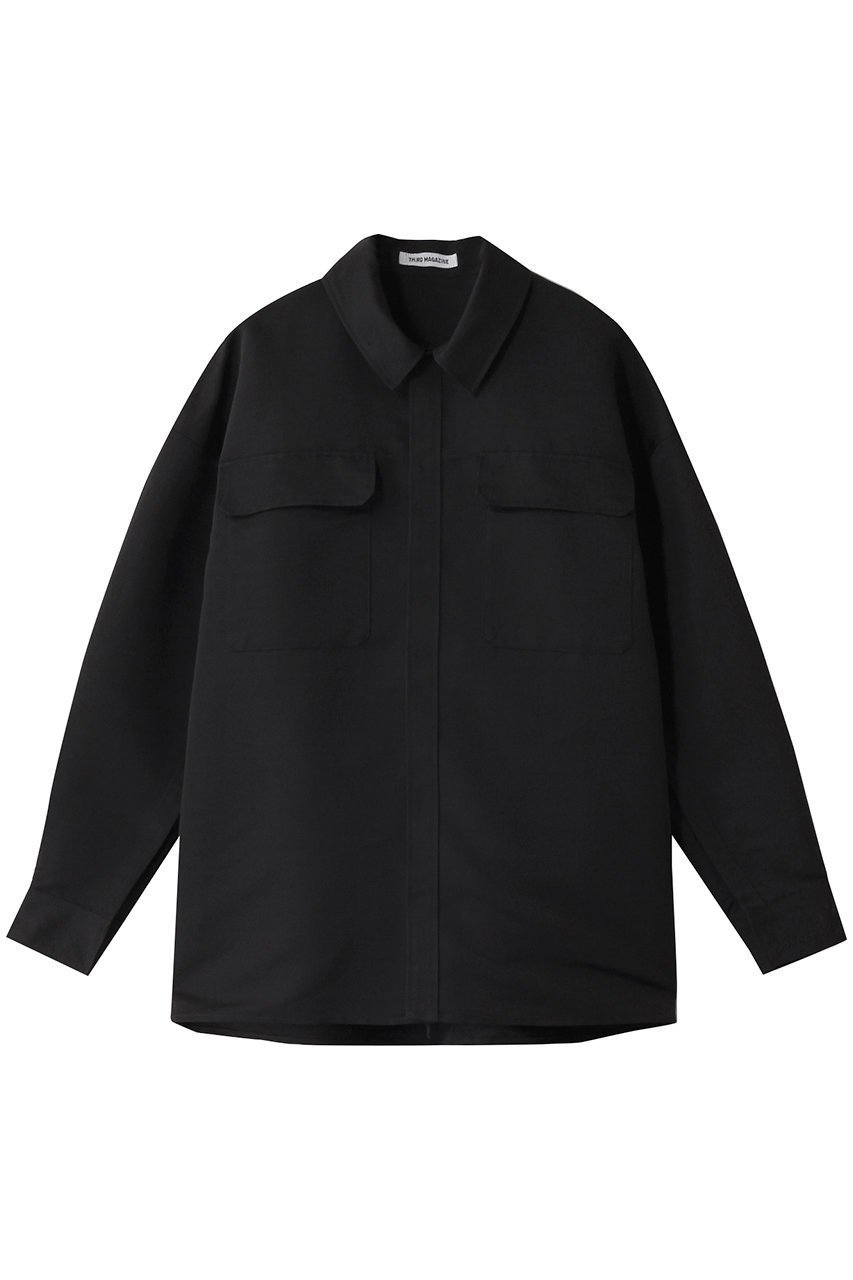 【サードマガジン/THIRD MAGAZINE】のオーバーサイズCPOジャケット インテリア・キッズ・メンズ・レディースファッション・服の通販 founy(ファニー) 　ファッション　Fashion　レディースファッション　Fashion for Women　アウター　Coat / Outerwear Collection　レディースジャケット・軽アウター　Jackets　カフス　Cuff Design　シンプル　Simple, Minimal　ジャケット　Jacket, Outerwear　リュクス　Luxury, Elegant, High-End, Chic　再入荷　Restock / Back in Stock　ブラック|ID: prp329100004388997 ipo3291000000032707814