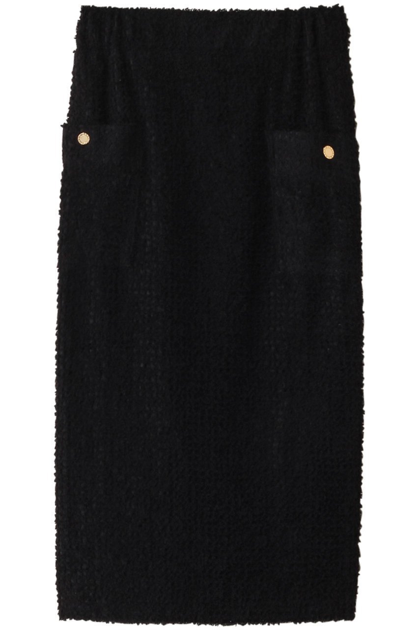 【プルミエ アロンディスモン/1er Arrondissement】の【COUTURE D ADAM】パイルスカート インテリア・キッズ・メンズ・レディースファッション・服の通販 founy(ファニー) 　ファッション　Fashion　レディースファッション　Fashion for Women　スカート　Skirts　ロングスカート　Long Skirts / Maxi & Midi Skirts　おすすめ　Recommended / Our Picks　セットアップ　Set-Up, Coordinated Outfit　ポケット　Pocket, Pocket Detail　リラックス　Relax, Relaxed Fit　ロング　Long, Long-Length　ブラック|ID: prp329100004389001 ipo3291000000032825455