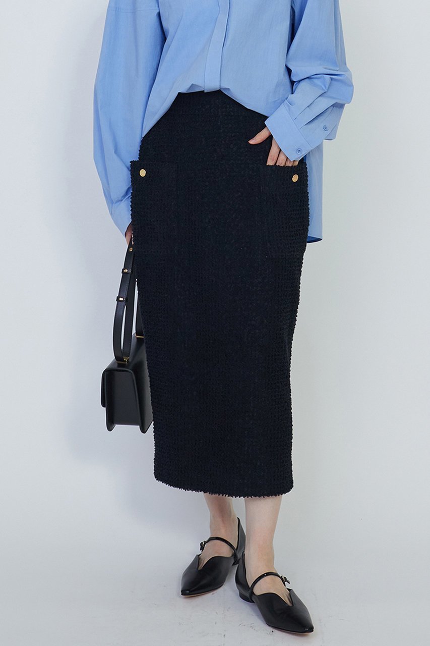 【プルミエ アロンディスモン/1er Arrondissement】の【COUTURE D ADAM】パイルスカート 人気、トレンドファッション・服の通販 founy(ファニー) 　ファッション　Fashion　レディースファッション　Fashion for Women　スカート　Skirts　ロングスカート　Long Skirts / Maxi & Midi Skirts　おすすめ　Recommended / Our Picks　セットアップ　Set-Up, Coordinated Outfit　ポケット　Pocket, Pocket Detail　リラックス　Relax, Relaxed Fit　ロング　Long, Long-Length　other-6|ID: prp329100004389001 ipo3291000000032825460