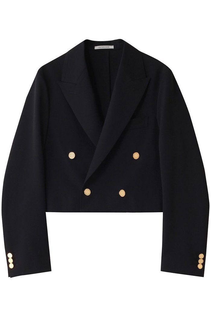 【プルミエ アロンディスモン/1er Arrondissement】の【COUTURE D ADAM】スペンサージャケット インテリア・キッズ・メンズ・レディースファッション・服の通販 founy(ファニー) https://founy.com/ ファッション Fashion レディースファッション Fashion for Women アウター Coat / Outerwear Collection レディースジャケット・軽アウター Jackets クロップド Cropped, Short Length ジャケット Jacket, Outerwear フィット Fit, Slim Fit フォーマル Formal, Dressy エレガント 上品 Elegant |ID: prp329100004389002 ipo3291000000032964671