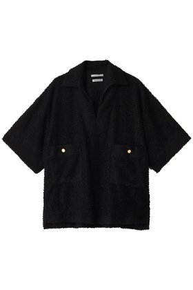 【プルミエ アロンディスモン/1er Arrondissement】 【COUTURE D ADAM】パイルスキッパーシャツ人気、トレンドファッション・服の通販 founy(ファニー) ファッション Fashion レディースファッション WOMEN トップス・カットソー Tops/Tshirt シャツ/ブラウス Shirts/Blouses 2025年 2025 2025春夏・S/S Ss,Spring/Summer,2025 おすすめ Recommend シアー Sheer ショート Short スリーブ Sleeve セットアップ Set Up ビーチ Beach ポケット Pocket メッシュ Mesh リラックス Relax 夏 Summer 春 Spring S/S・春夏 Ss・Spring/Summer |ID:prp329100004389003