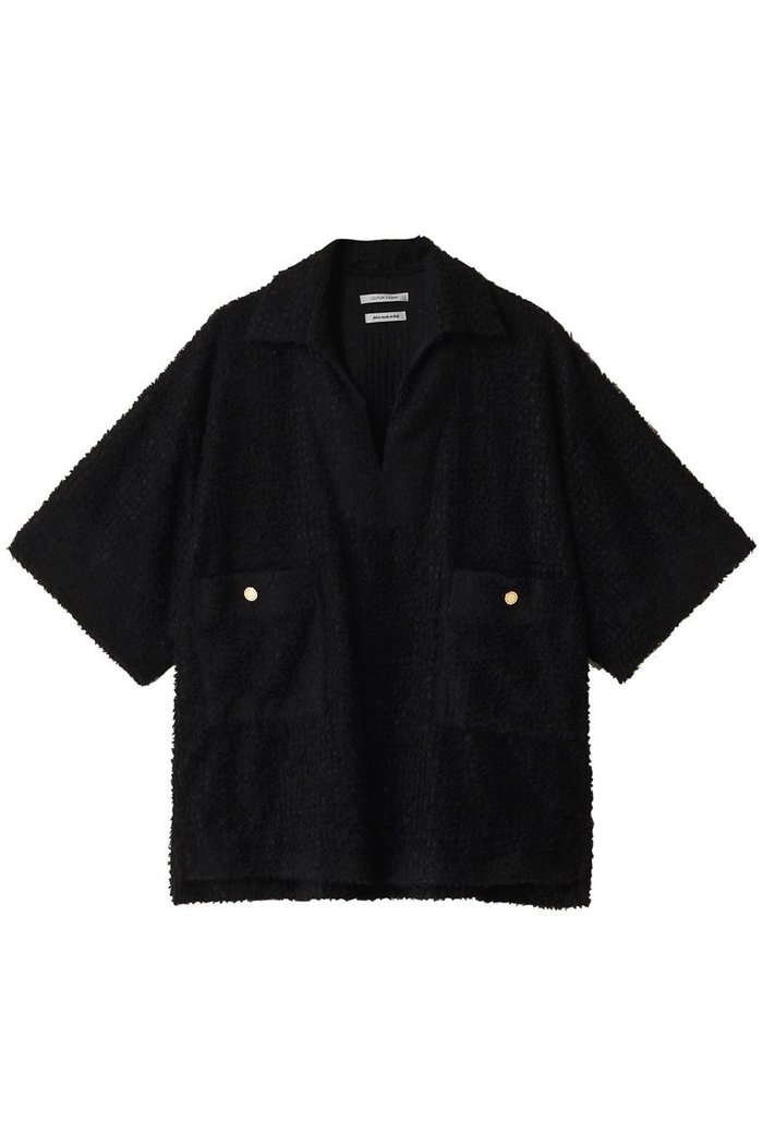 【プルミエ アロンディスモン/1er Arrondissement】の【COUTURE D ADAM】パイルスキッパーシャツ インテリア・キッズ・メンズ・レディースファッション・服の通販 founy(ファニー) https://founy.com/ ファッション Fashion レディースファッション Fashion for Women トップス・カットソー Cut & Sew Tops シャツ・ブラウス・オフィスカジュアル Elegant Blouses & Button-Ups おすすめ Recommended / Our Picks シアー Sheer, See-Through ショート Short, Short Length スリーブ Sleeve, Long Sleeve / Short Sleeve セットアップ Set-Up, Coordinated Outfit ビーチ Beach, Seaside ポケット Pocket, Pocket Detail メッシュ Mesh, Net Fabric リラックス Relax, Relaxed Fit |ID: prp329100004389003 ipo3291000000032864811