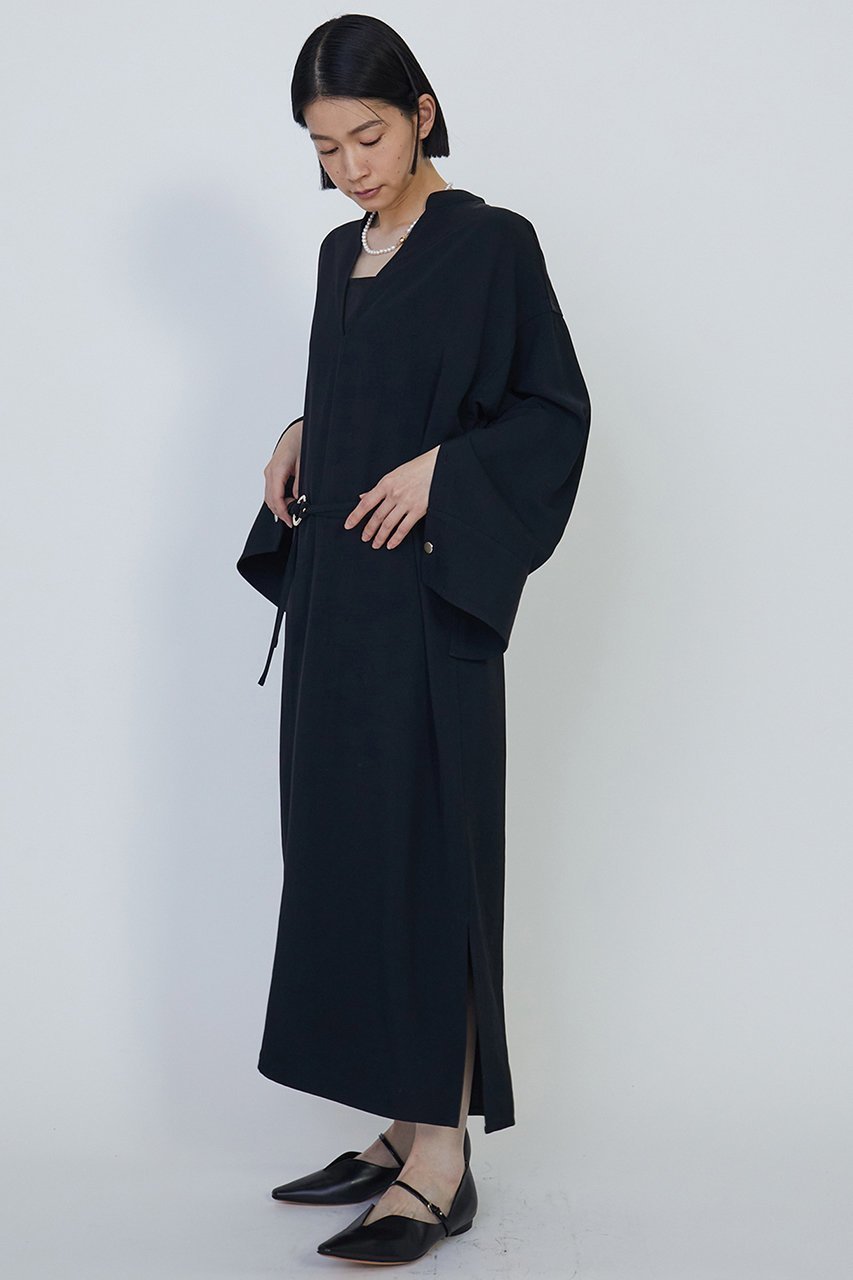 【プルミエ アロンディスモン/1er Arrondissement】のトリアセツイルワンピース 人気、トレンドファッション・服の通販 founy(ファニー) 　ファッション　Fashion　レディースファッション　Fashion for Women　ワンピース　Dresses　チュニック　Tunic Tops & Dresses　スリット　Slit, Slit Detail　チュニック　Tunic, Long Top　ロング　Long, Long-Length　other-7|ID: prp329100004389005 ipo3291000000032865707