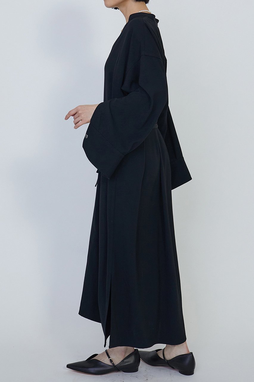 【プルミエ アロンディスモン/1er Arrondissement】のトリアセツイルワンピース 人気、トレンドファッション・服の通販 founy(ファニー) 　ファッション　Fashion　レディースファッション　Fashion for Women　ワンピース　Dresses　チュニック　Tunic Tops & Dresses　スリット　Slit, Slit Detail　チュニック　Tunic, Long Top　ロング　Long, Long-Length　other-8|ID: prp329100004389005 ipo3291000000032865711