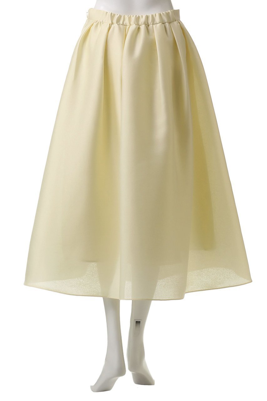 【アルアバイル/allureville】の【Loulou Willoughby】シルキーダブルクロススカート 人気、トレンドファッション・服の通販 founy(ファニー) 　ファッション　Fashion　レディースファッション　Fashion for Women　スカート　Skirts　ロングスカート　Long Skirts / Maxi & Midi Skirts　なめらか　Smooth, Silky Texture　ギャザー　Gathered, Ruffled　フィット　Fit, Slim Fit　ロング　Long, Long-Length　other-4|ID: prp329100004389006 ipo3291000000032825469