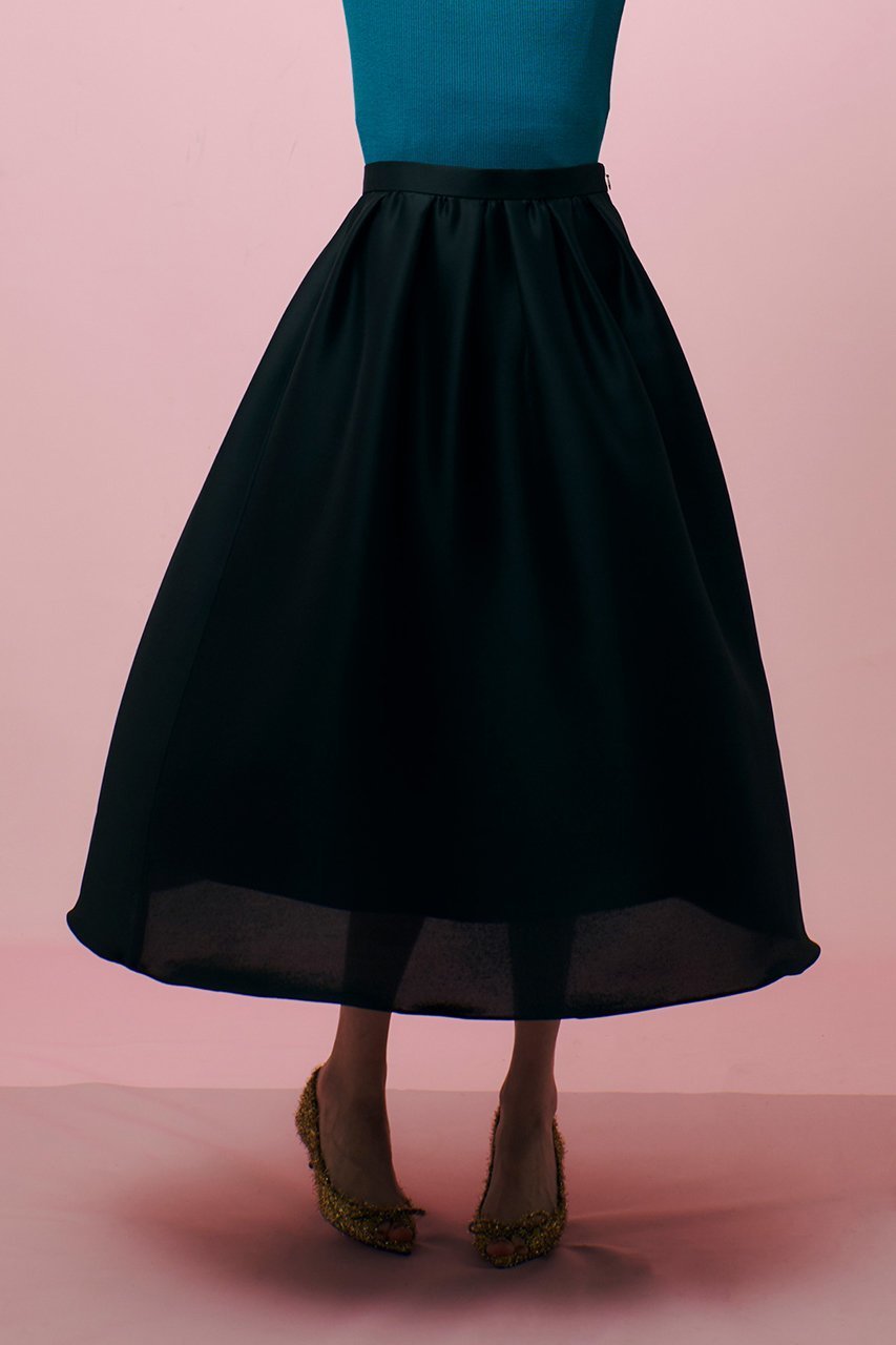 【アルアバイル/allureville】の【Loulou Willoughby】シルキーダブルクロススカート 人気、トレンドファッション・服の通販 founy(ファニー) 　ファッション　Fashion　レディースファッション　Fashion for Women　スカート　Skirts　ロングスカート　Long Skirts / Maxi & Midi Skirts　なめらか　Smooth, Silky Texture　ギャザー　Gathered, Ruffled　フィット　Fit, Slim Fit　ロング　Long, Long-Length　other-6|ID: prp329100004389006 ipo3291000000032825471