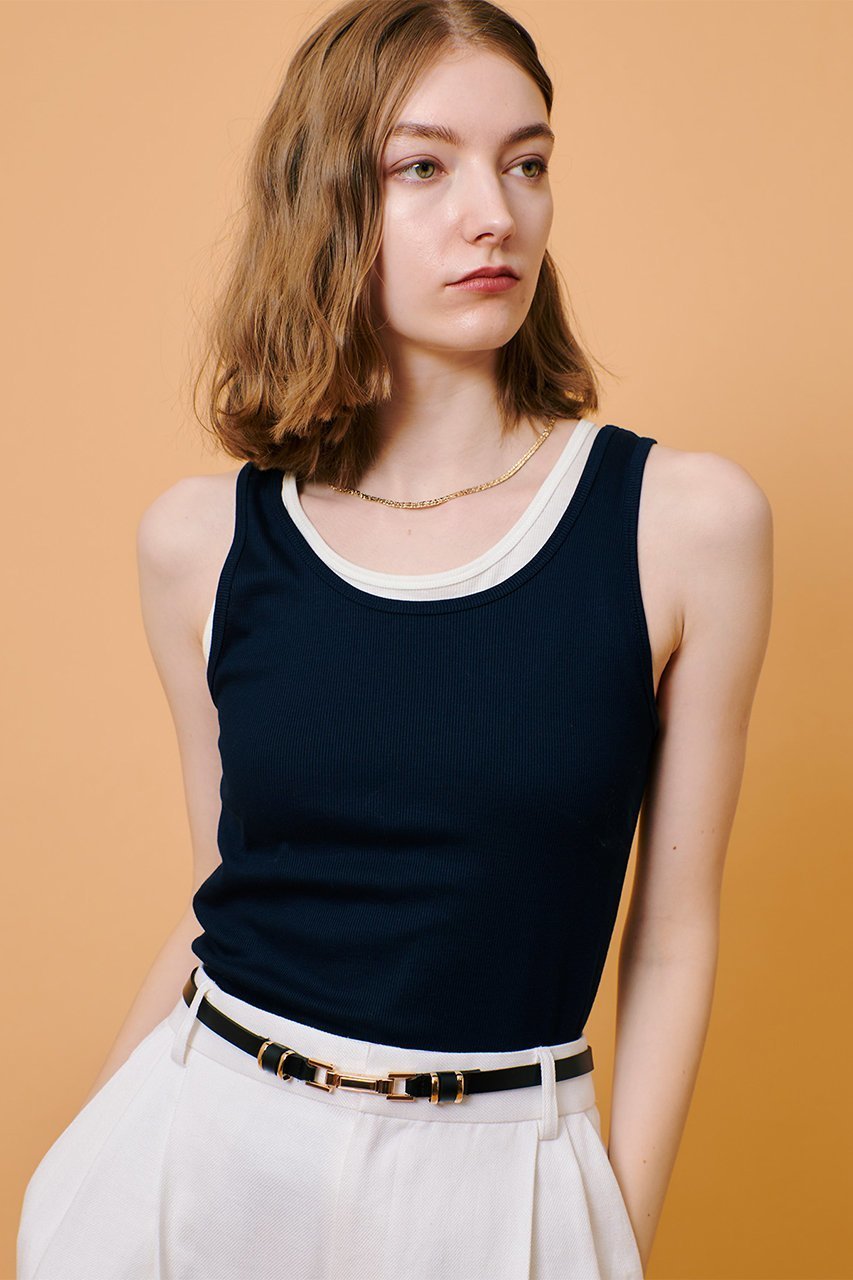 【アルアバイル/allureville】のテレコタンクプルオーバー 人気、トレンドファッション・服の通販 founy(ファニー) 　ファッション　Fashion　レディースファッション　Fashion for Women　トップス・カットソー　Cut & Sew Tops　キャミソール&ノースリーブ　Camisoles & Sleeveless Tops　シャツ・ブラウス・オフィスカジュアル　Elegant Blouses & Button-Ups　ロングTシャツ・Tシャツ　Longline T-Shirts & Tees　カジュアルプルオーバー・ニットトップス　Pullovers & Knit Tops / Casual Pullovers　カットソー・ベーシックTシャツ　Cut-and-Sewn Tops / Stretch Tees & Basics　インナー　Innerwear　キャミソール　Camisole, Spaghetti Strap Top　シンプル　Simple, Minimal　タンク　Tank Top, Sleeveless Top　ベーシック　Basic, Essential　other-8|ID: prp329100004389007 ipo3291000000032856001