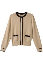 【アルアバイル/allureville】のハイショクポケットクルーカーディガン A ベージュ|ID: prp329100004389010 ipo3291000000036046257